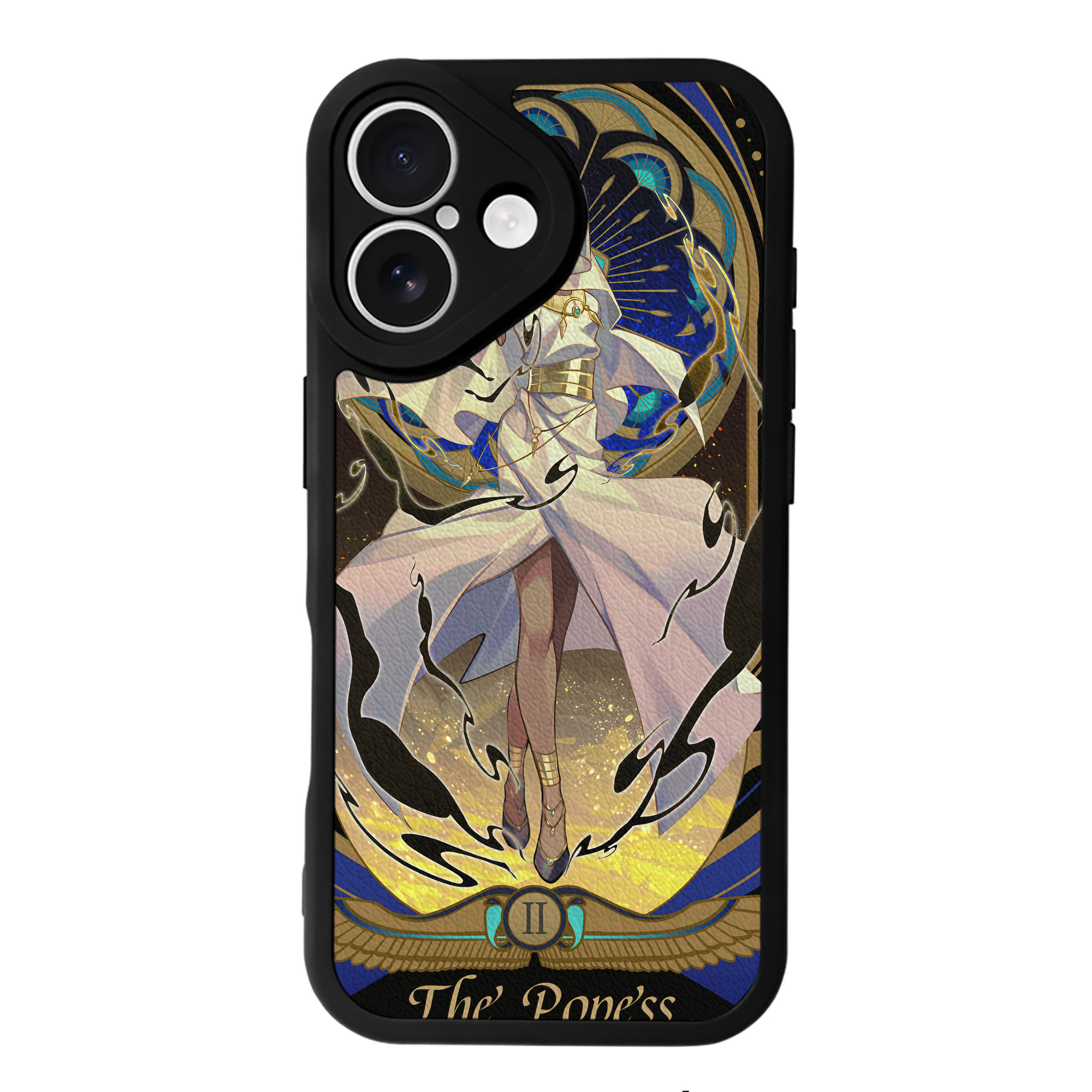 （画像用） 遊☆戯☆王 Yu-Gi-Oh! 【iPhone 16シリーズ対応】シリコンスマホケース（レザー調） 材質：シリコン